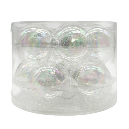 Glas christbaumkugeln 10er - glas, im