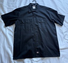 Dickies Hemd schwarz Gr. L Herren Oberteil Arbeitskleidung