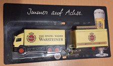 Miniaturmodell * Warsteiner * Immer auf Achse * Werbetruck * Truck *