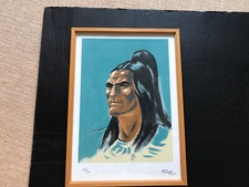 " Klaus Dill " Druck  30 x 22    sehr selten im Rahmen