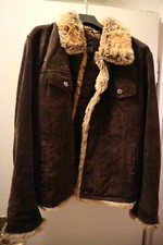 Braune Cecil Wildlederjacke