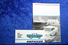 Amphicar 1960-1963 Prospekt (E#136) FAKSIMILE Archiv Verlag