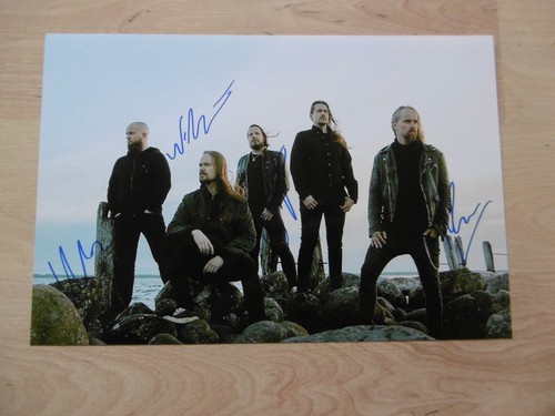 Insomnium band autogramme - band,