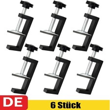 6 Stück G klemme Kit, 10-57Mm Tischklemme Verstellbaren Schraubzwingen Zwingen ,