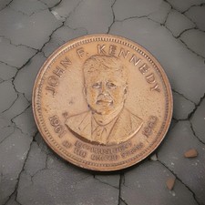 Medaille Bronze John F. Kennedy 1961- 1963 35.Präsident der USA