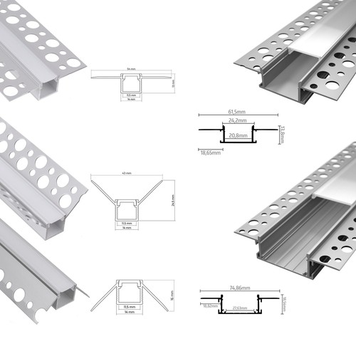 Led aluminium profil - aluminium,