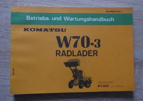 Komatsu radlader w70 - komatsu,
