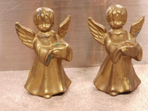 Engel messing figur - messing,