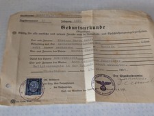 Geburtsurkunde Standesamt