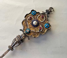 13 Lot Miederstecker Trachtenstecker Trachtenschmuck Trachten Silber Biedermeier