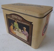 Alte Eduscho Kaffeedose Blechdose Kaffee Blech Dose Eduard Schopf Vintage Shabby