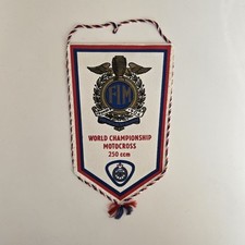 Wimpel Motocross MC Vintage