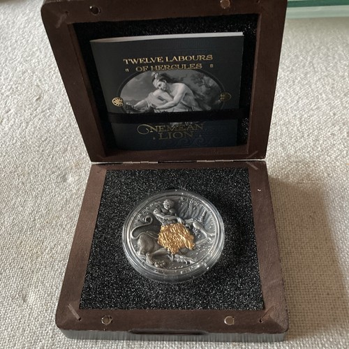 Niue nemean lion 2018 oz - lion,