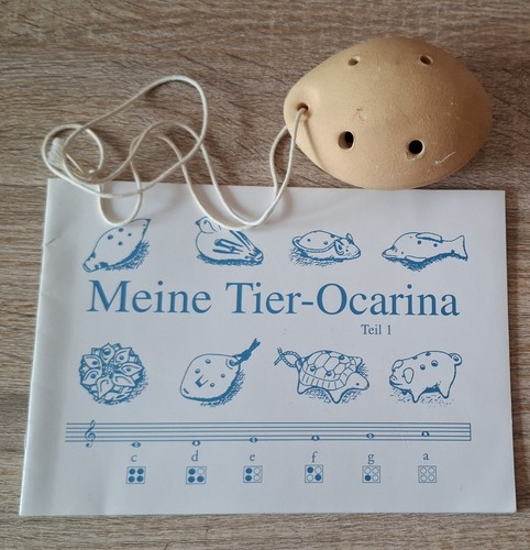 Loch ocarina aus keramik - 4,