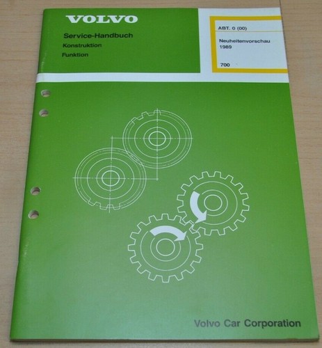 Volvo 700 neuheitenvorschau - volvo,