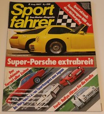 Sportfahrer 8/1987 Porsche