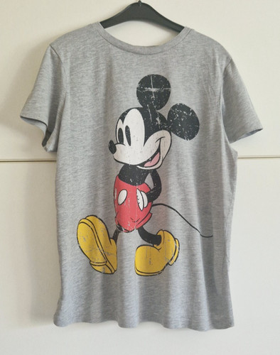 Graues shirt mit - micky, maus