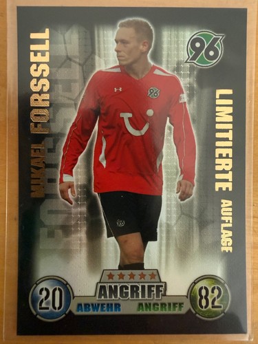 Match attax mikael - attax, 08/09