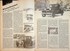 Oldtimer Markt 02/1986 Ford A