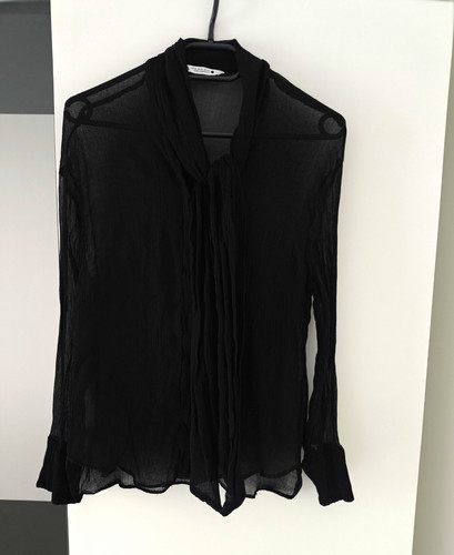 Zara damen bluse schwarz - zara,