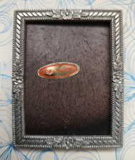 Fotorahmen rechteckig Metall romantisch   5 x 7 cm