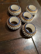 5 x Serviettenringe im