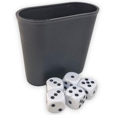 Würfelbecher set kunststoff - würfelbecher,