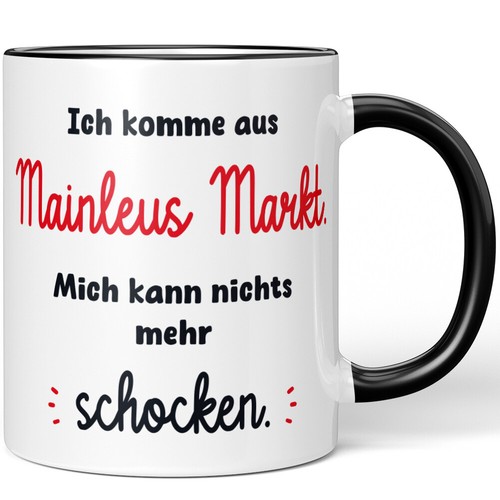 Ich komme aus mainleus - komme,
