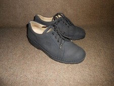 Helix®  Neuwertig Damen Halbschuhe Stiefletten Echtleder Nubukleder Schwarz Gr.6