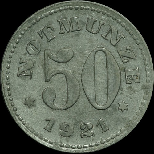 Notgeld pfennig 1921 h - notgeld:,