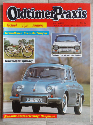 Oldtimer praxis juni 1993 - oldtimer,