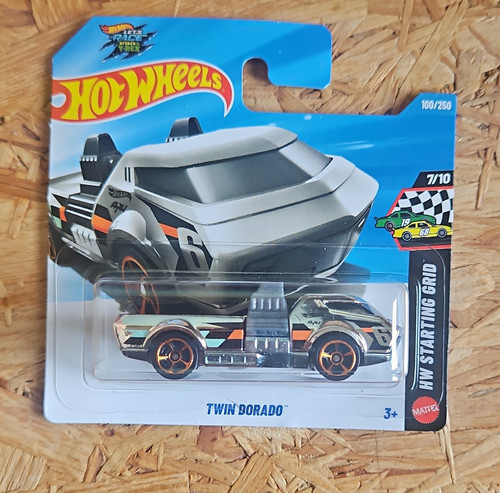 Hot wheels twin - wheels, dorado