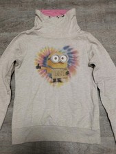 Mister*Lady Damen Sweat-Pullover "Minions", Love, Gr.XL, Beige meliert, Kragen