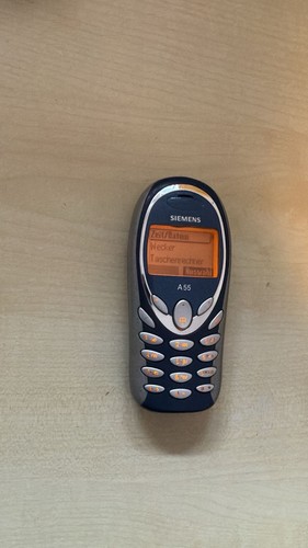 Siemens a55 blau - siemens, tasten