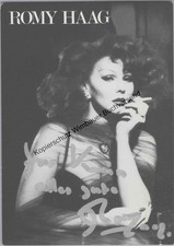 Original Autogramm Romy Haag /// Autograph signiert signed signee Haag, Romy :