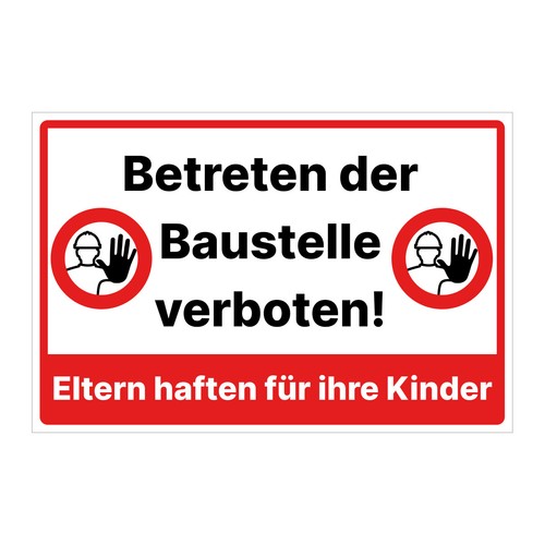 Betreten der baustelle - betreten,