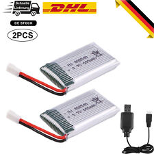 2St 3.7V 600mAh 25C Lipo Akku