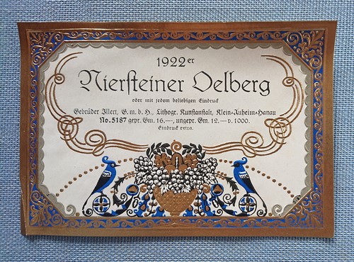 Altes weinetikett - altes,