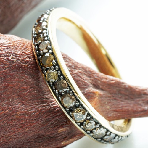 Memoire ring 750er - ring, gelbgold