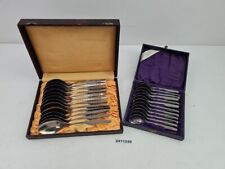 12 Kaffeelöffel 12 Esslöffel ABS Carl Uhlmann Juwelier Zwickau Sachsen #2411240