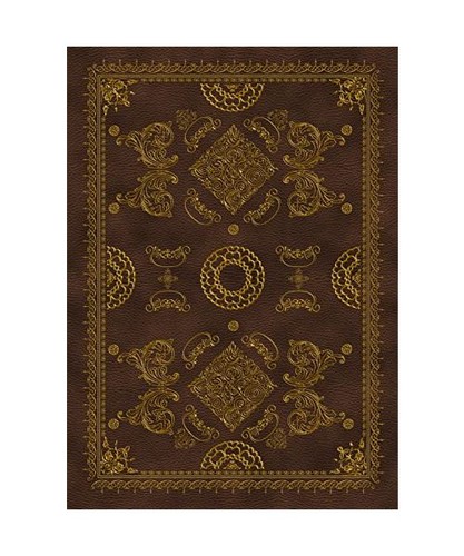 Grimoire vierge ancienne - grimoire, à