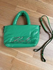 Pufferbag Handtasche Karl Lagerfeld Grün