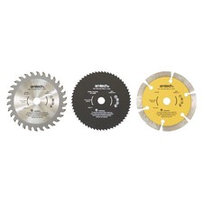 3-teiliges 85 mm Mini-Tauchsäge, Kreissägen-Set passend für Clarke CPS85