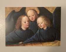 1 Postkarte, 3 beobachtende Engel, Ausschnitt Verkündigung Maria, Köln, Neu