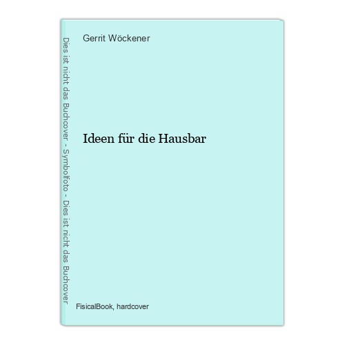 Ideen für die - , hausbar