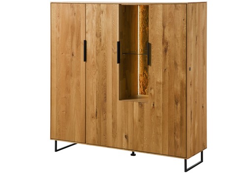 Highboard wildeiche mit - highboard,