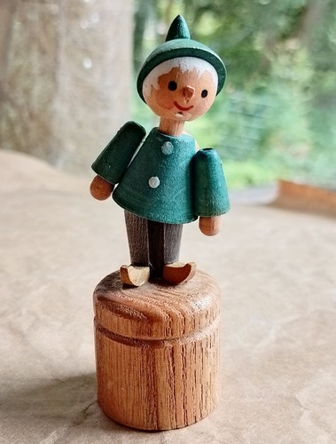 Handbemalt sandmann echt - handbemalt,