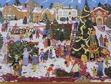 Puzzle 1000 Teile Alipson  - Christmas tree festival -