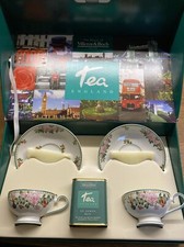 Villeroy & Boch Teetasse mit Unterteller  Tea England Vintage