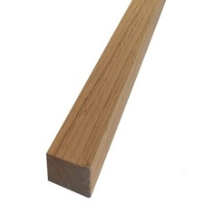 Leiste Massivholz Eiche rot